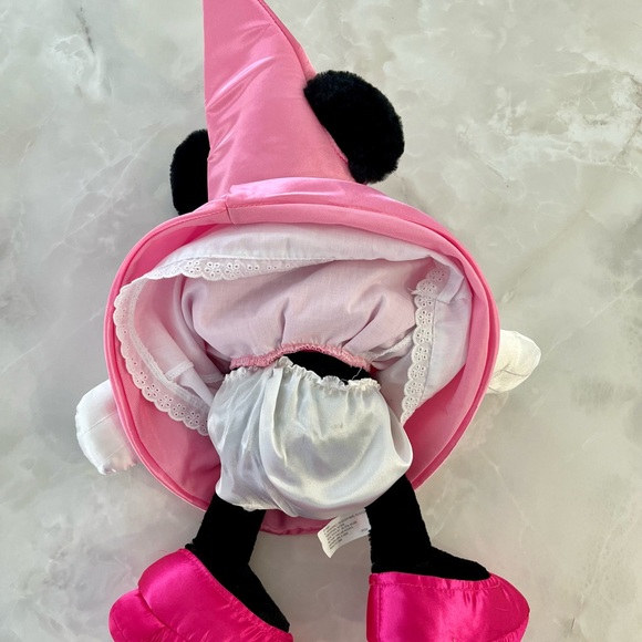 Authentic Original Disney Parks Minnie Mouse Pink Princess  Plush Toy Doll - Picture 9 of 10